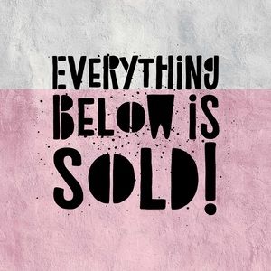 Everything past here is sold 📦